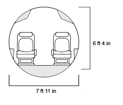 Gulfstream G600 Cross Section