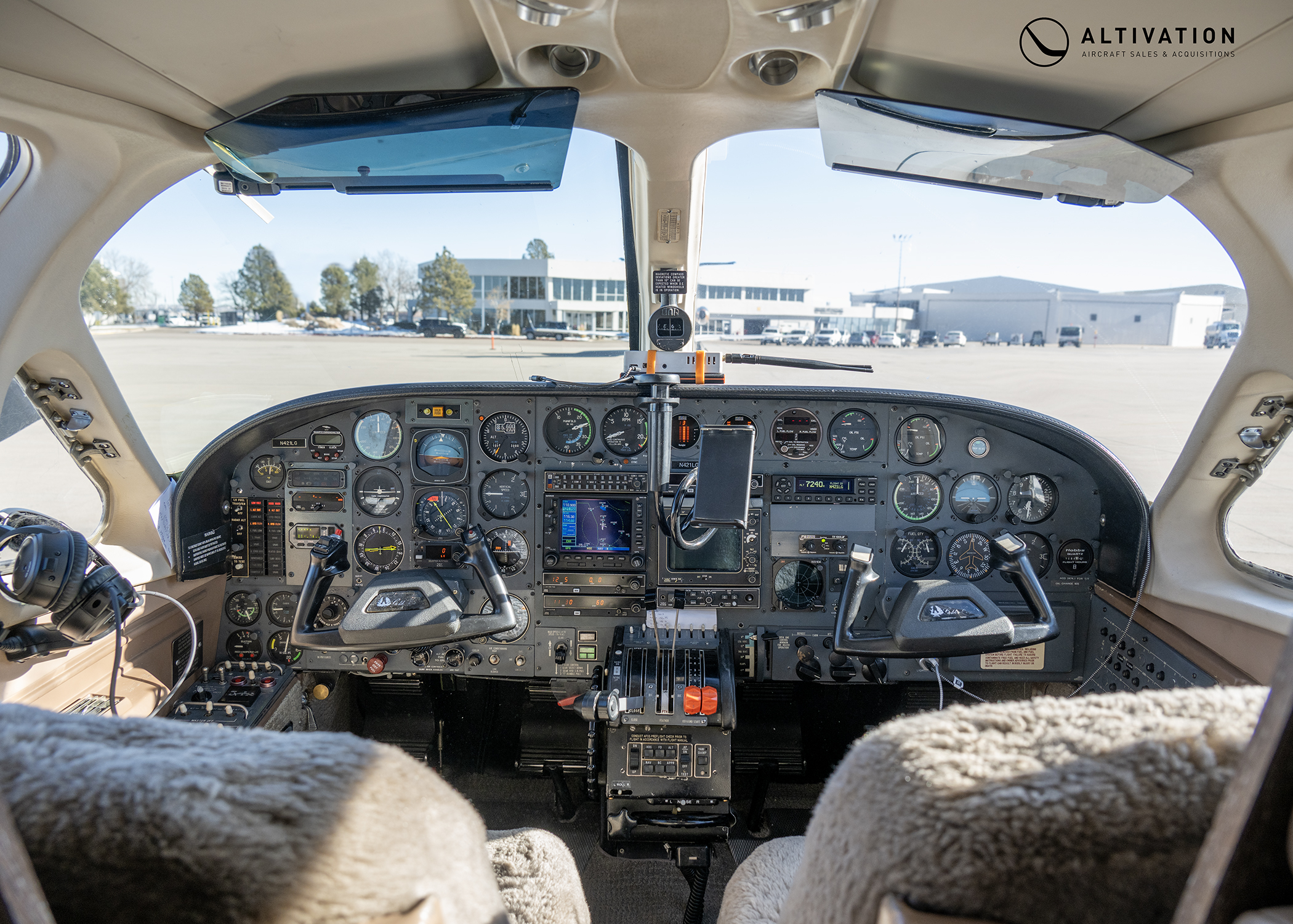 1981 Cessna 421C Panel